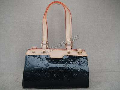 discount louis vuitton handbags monogram vernis m91622 small blue wholesale