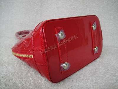 discount louis vuitton handbags monogram vernis m91606 red wholesale