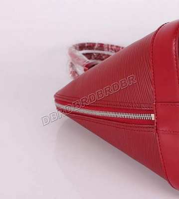 discount louis vuitton handbags epi leather m59316 purplish red wholesale