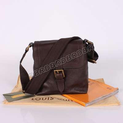 Discount Louis Vuitton Handbags Utah Leather M92995 coffee Wholesale