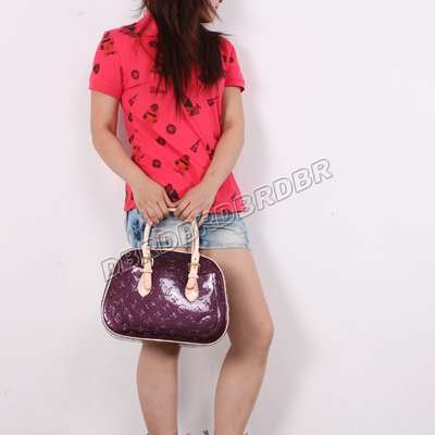 discount louis vuitton handbags monogram vernis m93513 purple wholesale