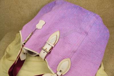 discount louis vuitton handbags monogram denim m40415 pink wholesale