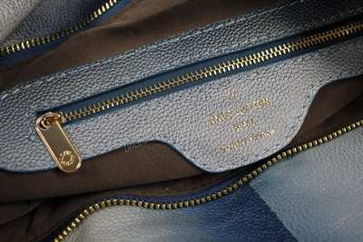 discount louis vuitton handbags leather m95130 blue wholesale