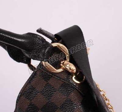 discount louis vuitton handbags leather m98108 black/gray wholesale