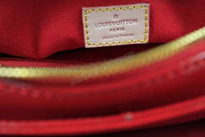 discount louis vuitton handbags monogram vernis m95332 tote red wholesale