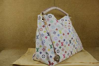 discount louis vuitton handbags monogram multicolore m40249 white multicolor wholesale