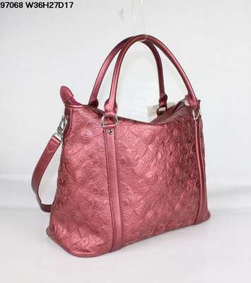 discount louis vuitton handbags antheia 97068 s rose red wholesale