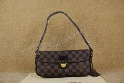 Discount Louis Vuitton Handbags Damier Ebene Canvas N60007 Coffee Wholesale