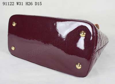 discount louis vuitton handbags monogram vernis m91122 purple wholesale