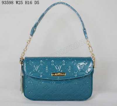 Discount Louis Vuitton Handbags Monogram Vernis M93598 blue Wholesale