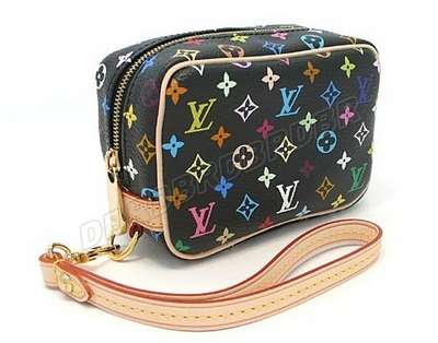 Discount Louis Vuitton Handbags Monogram Multicolore M58034 black Wholesale