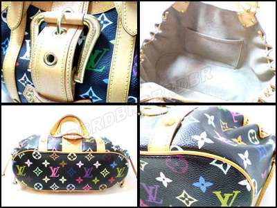 discount louis vuitton handbags monogram multicolore m92345 black wholesale