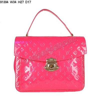 Discount Louis Vuitton Handbags Monogram Vernis 91394 Moneygram red Wholesale