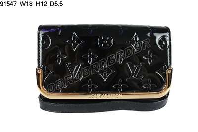 Discount Louis Vuitton Handbags Monogram Vernis 91547 black Wholesale