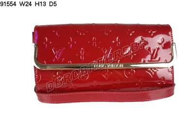 Discount Louis Vuitton Handbags Monogram Vernis 91554 red Wholesale