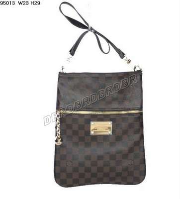 Discount Louis Vuitton Handbags Leather 95013 coffee Wholesale