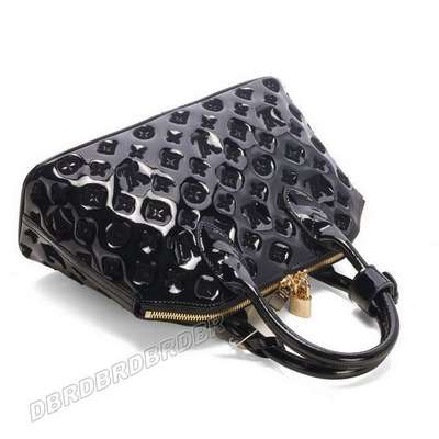 discount louis vuitton handbags monogram vernis m91873 black wholesale