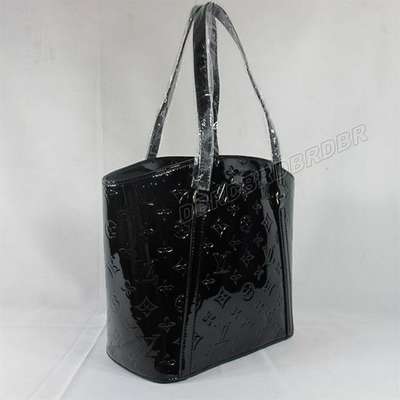 discount louis vuitton handbags monogram vernis m91743 black wholesale