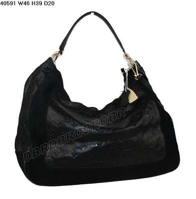 discount louis vuitton handbags monogram empreinte 40591 black wholesale