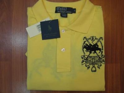 Ralph Lauren men polo shirt-short sleeve-yellow No.243