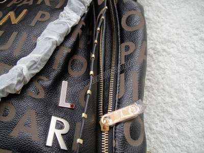 discount louis vuitton handbags leather 1067 black wholesale