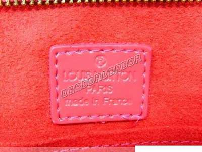 discount louis vuitton handbags monogram vernis 91994 rose red wholesale