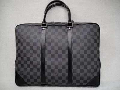 discount louis vuitton handbags damier graphite canvas n41125 black wholesale