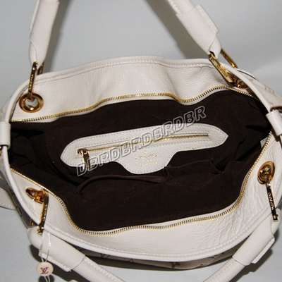 discount louis vuitton handbags leather m1053 white wholesale