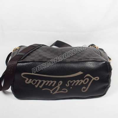 discount louis vuitton handbags leather n95006 black wholesale