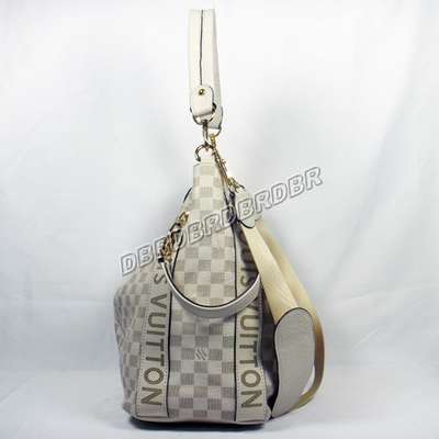 discount louis vuitton handbags leather n95006 white wholesale