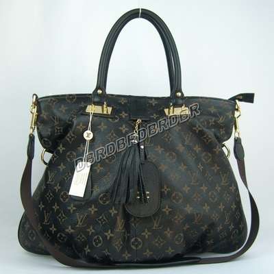 discount louis vuitton handbags leather m93801 black wholesale