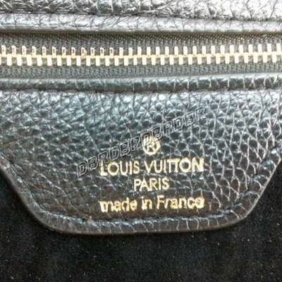 discount louis vuitton handbags leather m93801 black wholesale