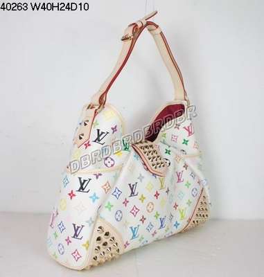 discount louis vuitton handbags monogram multicolore 40263 white multicolor wholesale