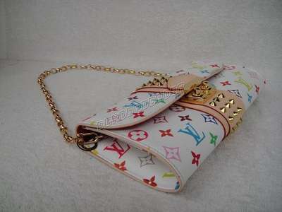 discount louis vuitton handbags monogram multicolore m45640 white wholesale