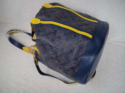 discount louis vuitton handbags leather m95134 blue wholesale