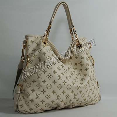 discount louis vuitton handbags leather m91952 beige white wholesale