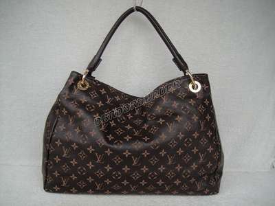 discount louis vuitton handbags leather m40249 coffee wholesale