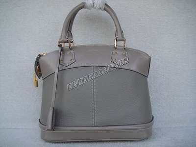 discount louis vuitton handbags suhali leather 91873 gray silver wholesale