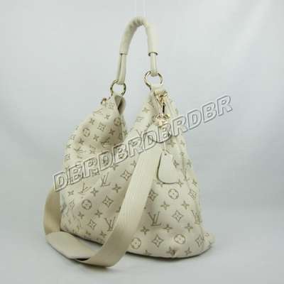 discount louis vuitton handbags leather m95981 beige white wholesale