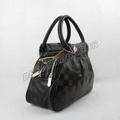 discount louis vuitton handbags leather n41230 black wholesale