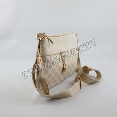 discount louis vuitton handbags leather n9872 beige white wholesale