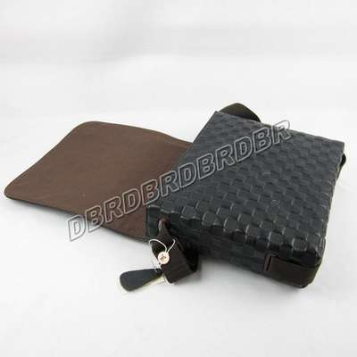 discount louis vuitton handbags leather n91211 black wholesale