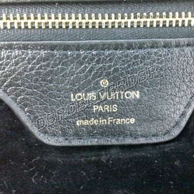 discount louis vuitton handbags leather n95019 black wholesale