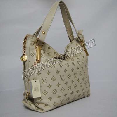 discount louis vuitton handbags leather m96060 beige white wholesale