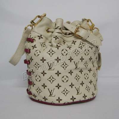 discount louis vuitton handbags leather m8027 beige white wholesale