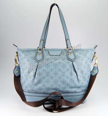 discount louis vuitton handbags monogram mahina m93175 blue top wholesale