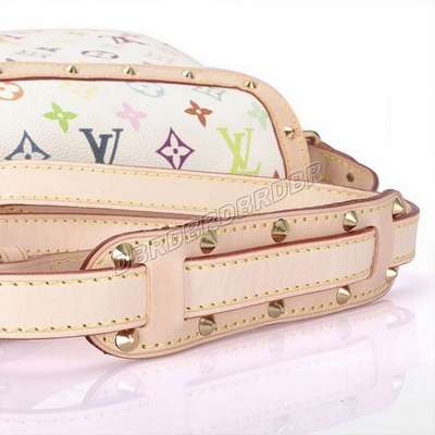 discount louis vuitton handbags monogram multicolore m92661 white wholesale