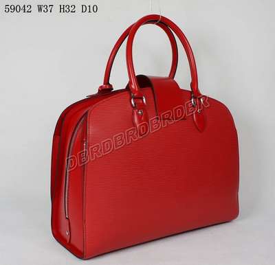 discount louis vuitton handbags epi leather m59042 red wholesale