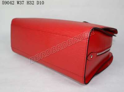 discount louis vuitton handbags epi leather m59042 red wholesale