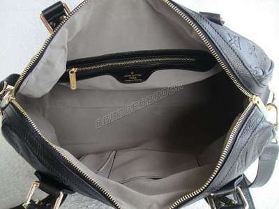 discount louis vuitton handbags leather m40319 black wholesale